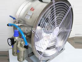 SWN-FJS18不銹鋼304軸流式氣動防爆風(fēng)機